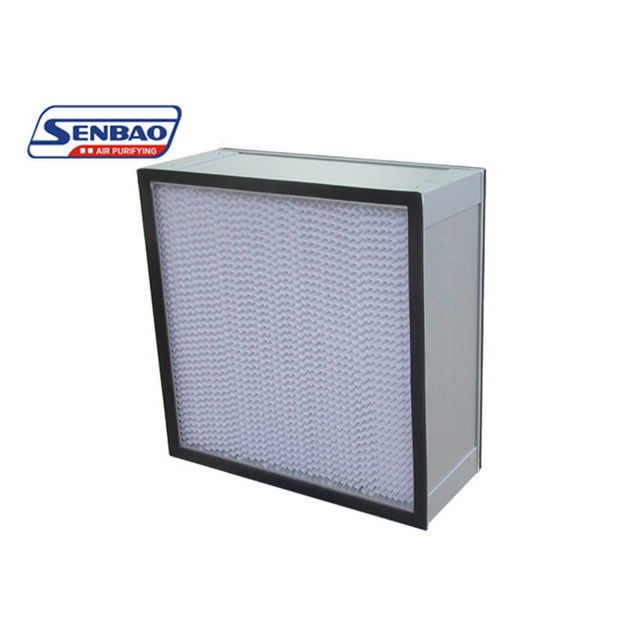 Deep-pleat Separator Hepa Filter